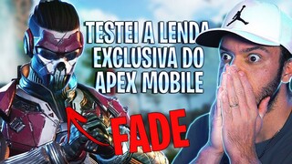 Conheça o FADE, a lenda EXCLUSIVA do Apex Legends MOBILE!