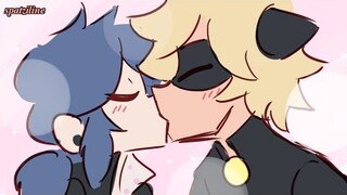 Chat Noir confesses to Marinette (Marichat) [Miraculous Ladybug Comic]