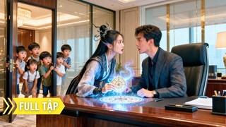 Cô đồng xuống núi xem bói, nào ngờ vị khách đầu tiên lại là cha của 5 đứa con thiên tài