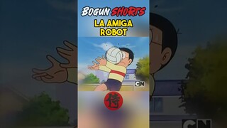 LA AMIGA ROBOT DEL FUTURO 🤖😨| DORAEMON #caricaturas #doraemon #resumen #shorts