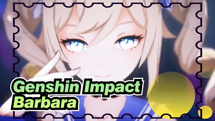 [MMD Genshin Impact] Aku Ingin Menjadi … Barbara