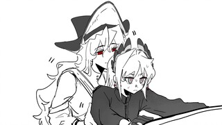 [Arknights/Sharkbird/Tulisan Tangan]🦈🦈🦈Bangsawan Laurentina sedang memeriksa tubuh Elini🐦🐦🐦
