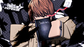 Why Light Yagami Is My Favorite Unit On All Star Tower Defense