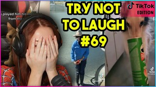 TRY NOT TO LAUGH CHALLENGE #69 | Kruz Reacts