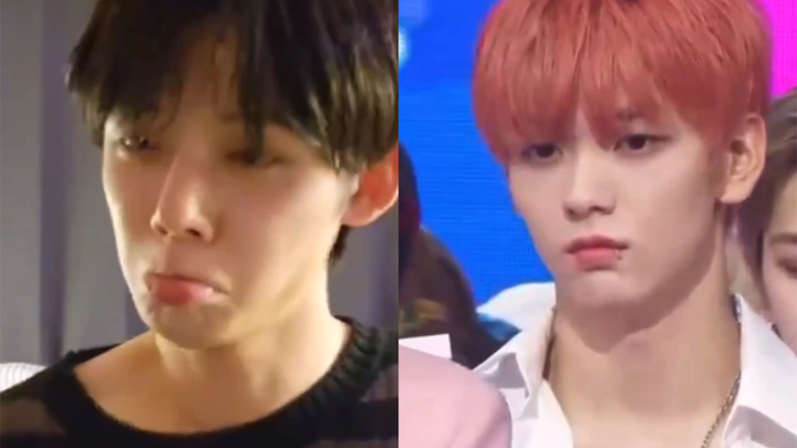 Cười chết mất thôi, Choi Yeonjun bắt chước Choi Soobin khi thấy Choi Yeonjun khóc, mím môi cố nhịn k