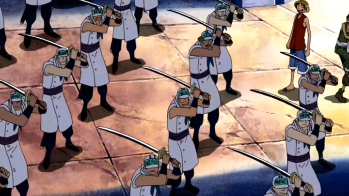 Luffy tersesat (pedang 7 bintang)