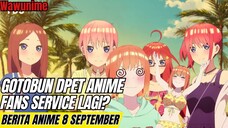 Gotoubun no Hanayome dapet anime lagi!! | Berita anime