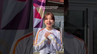 #zhaolusi Fancam Update 240518 | 2024 Olympics Torchbearer Lusi Interview