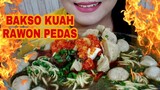 ASMR BAKSO KUAH RAWON PEDAS IBLIS | ASMR MUKBANG INDONESIA | EATING SOUNDS