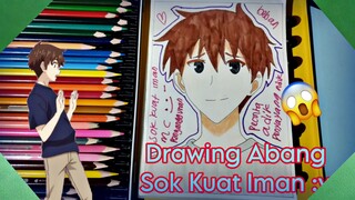 Menggambar Nii Nii Penyanyang Adik 😭😜 | Oveflow Drawing