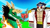 Dragon vs ALL BOSSES on BLOX FRUITS
