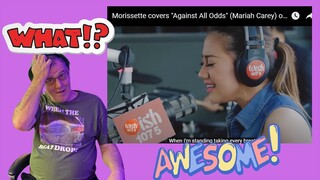 Unreal Talent!!  | MORISSETTE AMON - Against All Odds (LIVE).. | REACTION!!!