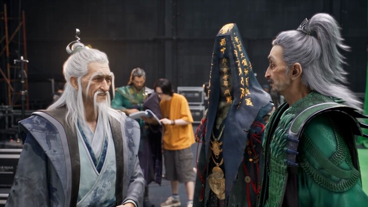 Behind-the-scenes footage from the filming of "Cultivation of the Immortal" episodes 189-192