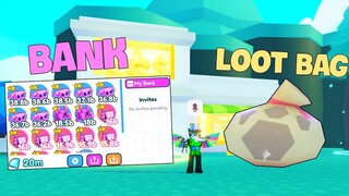 [CODE]  NHỮNG THỨ BẠN CẦN BIẾT VỀ UPDATE PET SIMULATOR X MỚI - BANK, LOOT BAG