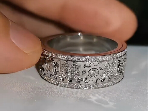 This is the most special ring I’ve ever made.