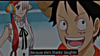 Because She's Shanks Daughter ( Uta and Luffy)