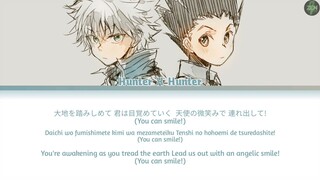 DEPARTURE (HUNTER X HUNTER)-OPENING [LYRICS]