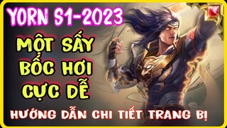 Hướng Dẫn Cách Chơi, Lên Đồ và Bảng Ngọc Yorn chuẩn và mạnh nhất Liên Quân | HD GAME 76