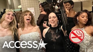 Billie Eilish BREAKS Met Gala Selfie Rule w/ Halle Bailey, Elle Fanning & Maya Hawke