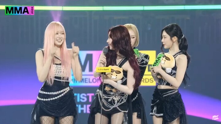 【รางวัลศิลปิน MMA】ขำตาย เหนื่อยตายแล้วจีเซล! รีบวิ่งมาแบบเร่งด่วนสุดๆ