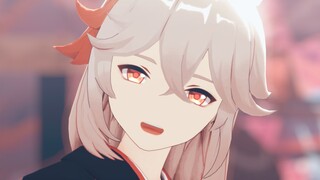 [Genshin Impact MMD] Daun merah paling penuh kasih sayang, Yiwu mengungkapkan mabuk cinta