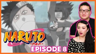 ZABUZA GETS BAITED BY SHADOW CLONE JUTSU ( ゜v  ゜) | Naruto Couples Reaction Episode 8