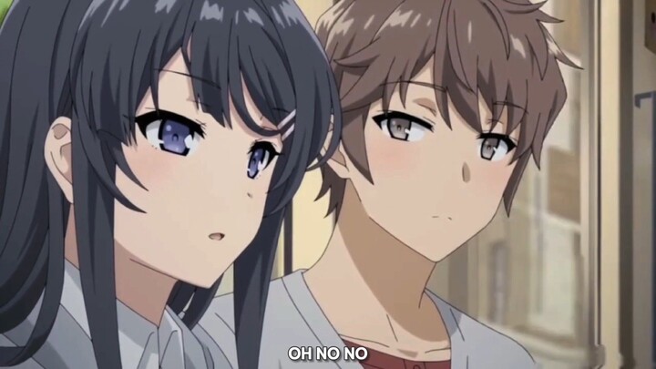 my senpai is my girlfriend rn 🛐 [ BUNNY GIRL SENPAI ] - AMV