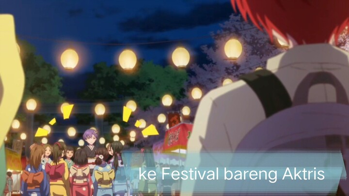 #KompetisiKreasiUnggahan3 , ketika ke Festival bareng Aktris