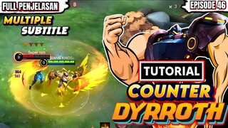 URANUS GAMEPLAY❗TUTORIAL COUNTER DYRROTH || URANUS BEST BUILD 2024.MLBB/MOBILE LEGENDS