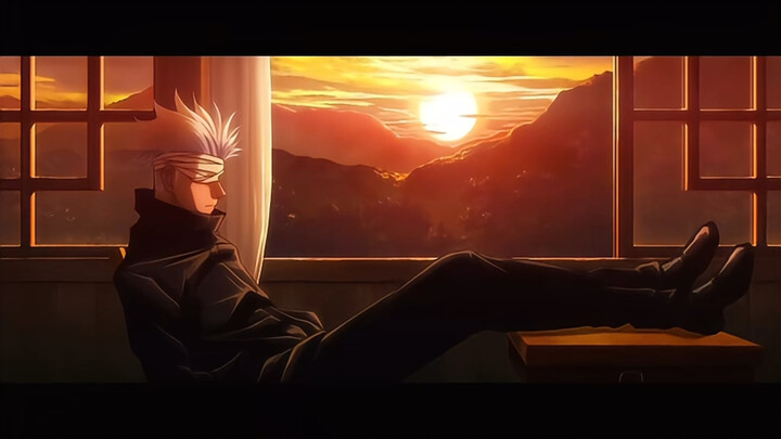 Gojo Satoru's gentle moment, gentle and lonely
