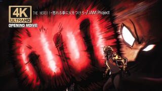 『一拳超人』-THE HERO!!~向愤怒的拳头点火~/JAM Project—【4K60FPS】无字幕动画纯享