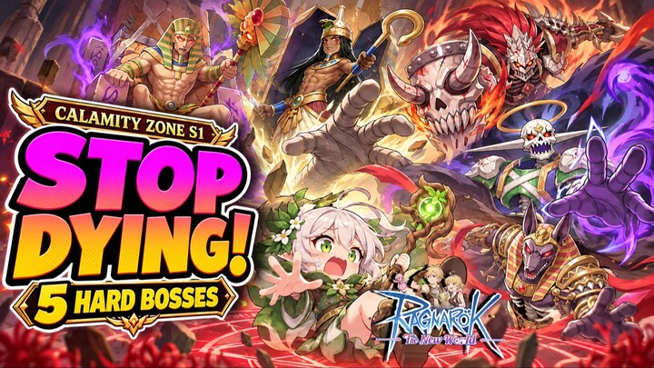 [RONW] Stop Dying in Calamity Zone! All 5 Hard Mode Bosses Explained | King Spade