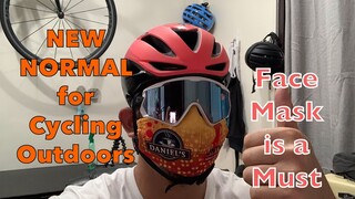 FASK MASK FOR BIKE COMMUTING AND CYCLING + How to disinfect and receive PACKAGE