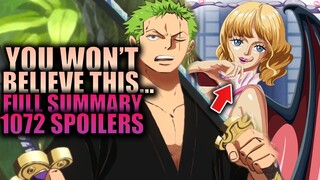 YOU'LL NEVER BELIEVE THIS (Full Summary) / One Piece Chapter 1072 Spoilers