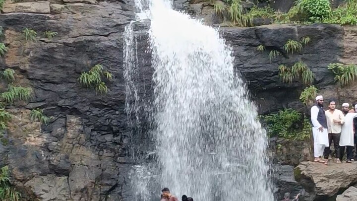 waterfall nature view