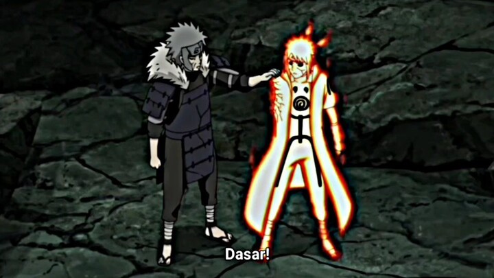 combo duo hiraisin Minato Tobirama vs jinchuriki Obito!