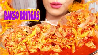 ASMR BAKSO BRINGAS PEDAS LEVEL NERAKA | ASMR MUKBANG INDONESIA | EATING SOUNDS