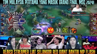 FANNY SEKYSSS TERLALU NGERI! TIM MY PERTAMA YG MASUK GRAND FINAL MSC! REAKSI STREAMER