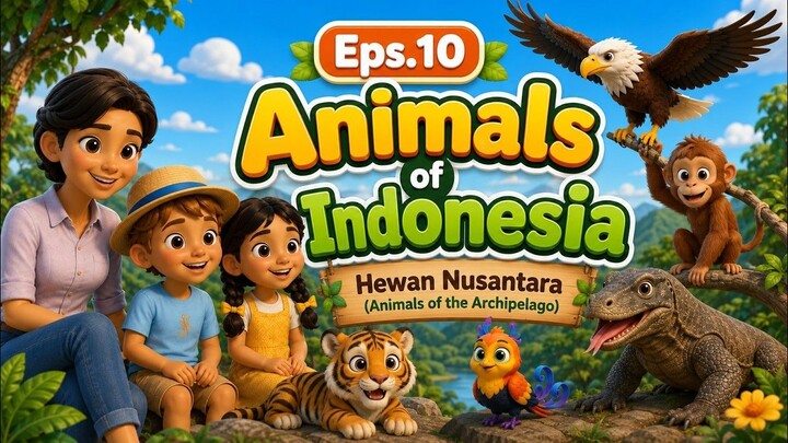 Animals of Indonesia - AnakIndo Academy - Ep 10