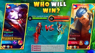 YUZUKE VS TOP GLOBAL FREDRINN TRASHTALKER! | WHO IS THE KING OF LIFESTEAL?! | (INTENSE MATCH! 🔥)