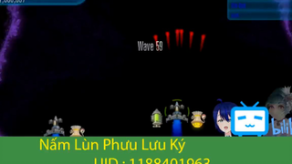 wave 59 với sức amnj bắn gà bằng 6 lòng #game