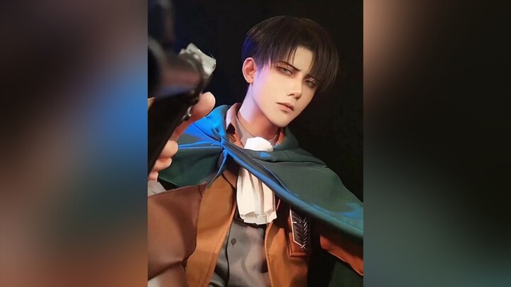 Reply to  ʀᴇᴘᴏꜱᴛ,[migo.mir] tiktok's deleted my video. leviackerman levi AttackOnTitan snk anime cosplay cosplayer fyp foryou