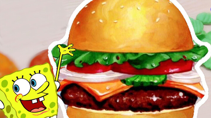 Sử dụng bùn slime khôi phục bánh Krabby Patty được không?