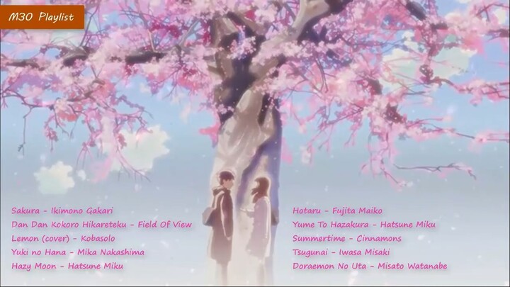 TOP 10 Bài Hát Tiếng Nhật Cực Hay  M30  Nhạc Phim Nhật Bản Hay Nhất