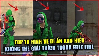 Free Fire | TOP 10 Hình Vẽ Bí Ẩn Không Thể Giải Thích Trong Garena Free Fire | Rikaki Gaming