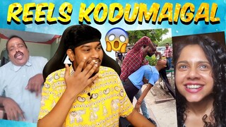Reels Reaction😬😬 கேவலமான Couple Goals💔💔 Tamil Instagram Reels & Moj Troll