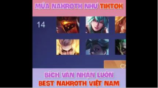 Nakroth siêu việt gánh cả thế giới