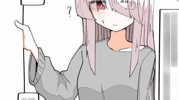 The boy woke up in the morning and found himself a strange girl