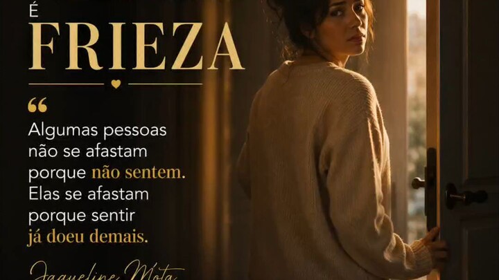 Nem toda distância é frieza