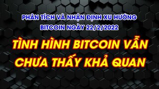 PHÂN TÍCH XU HƯỚNG BITCOIN HÔM NAY NGÀY 22/2/2022